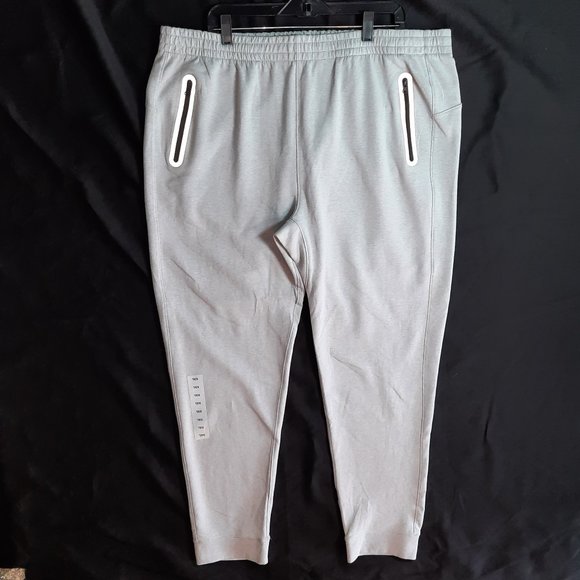 New Old Navy Jogger Pants Grey Size XXL 2 Pockets - Picture 1 of 4
